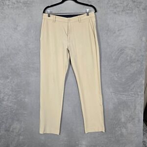 FootJoy FJ Men's Performance Golf Pants Khaki beige‎ tan mens 32x30 stretch